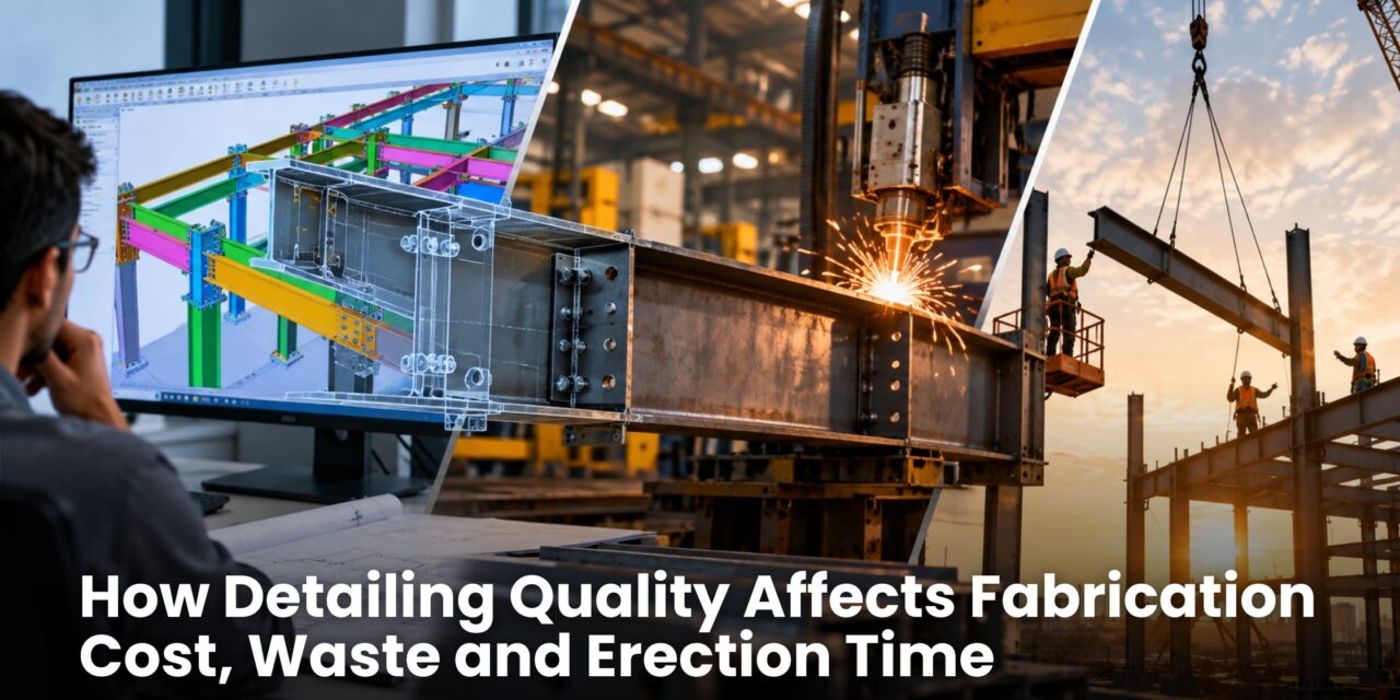 How Detailing Quality Affects Fabrication Cost, Waste and Erection Time